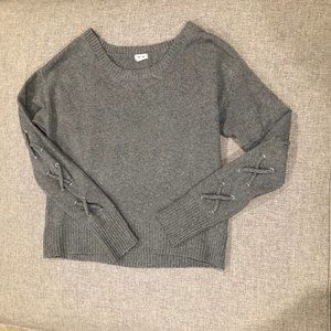 Grey Knit Sweater GARAGE